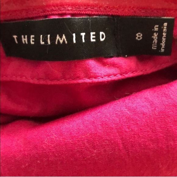 The Limited Strapless Fuchsia Dress - Picture 4 of 5